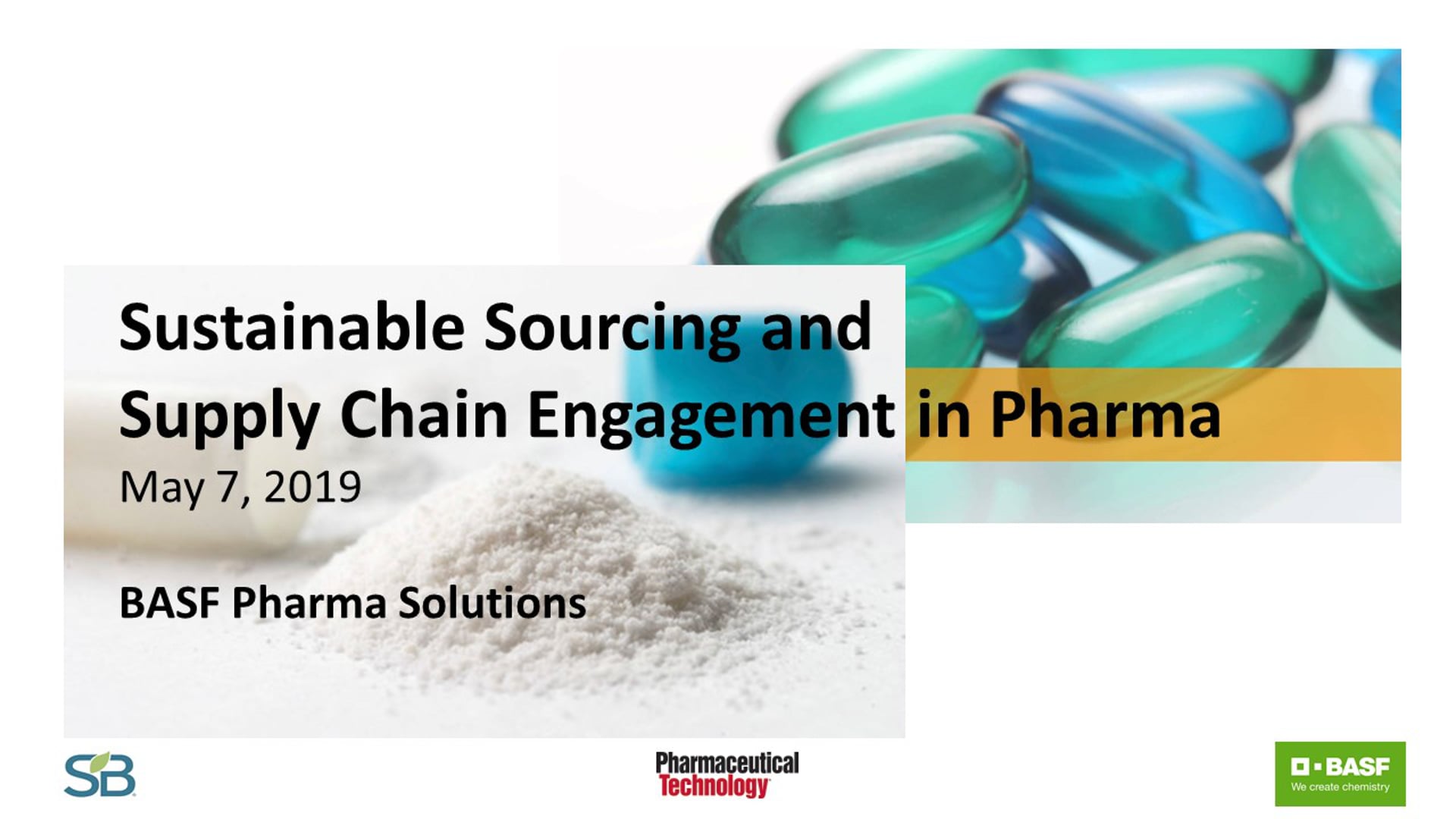 Sustainable Sourcing & Supply Chain Engagement in Pharma