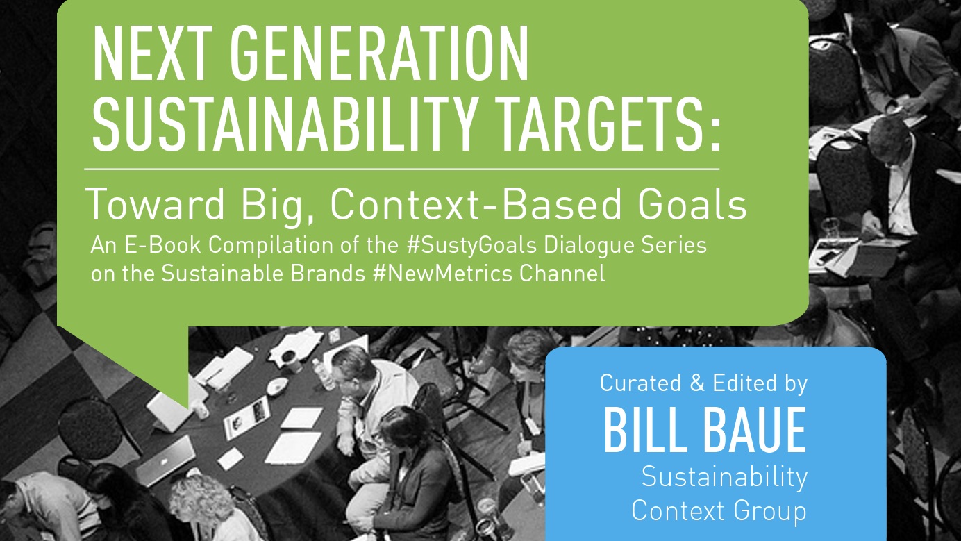 Next Generation Sustainability Targets: Towards Big Context-Based Goals