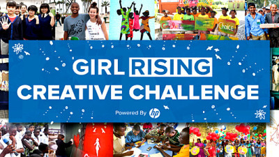 HP-Powered Girl Rising Creative Challenge Seeks Stories of Girl Power, Action for Gender Parity
