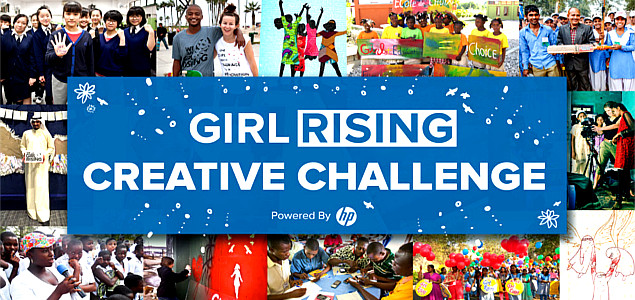 HP-Powered Girl Rising Creative Challenge Seeks Stories of Girl Power, Action for Gender Parity