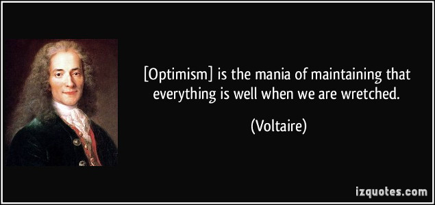 When All Around Is Broken: Maintaining Optimism for Sustainability