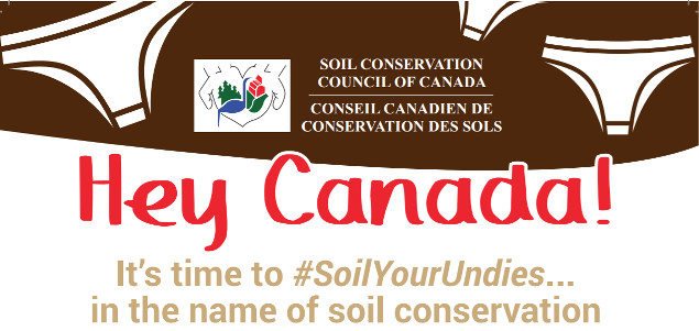 New Campaign Encourages Canadians to 'Soil Their Undies' for Soil Conservation