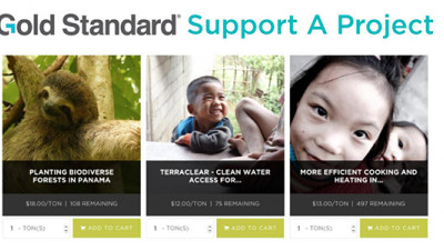 Gold Standard Unveils New Label, Carbon Credit Shop to Help Companies, Consumers Deliver SDGs
