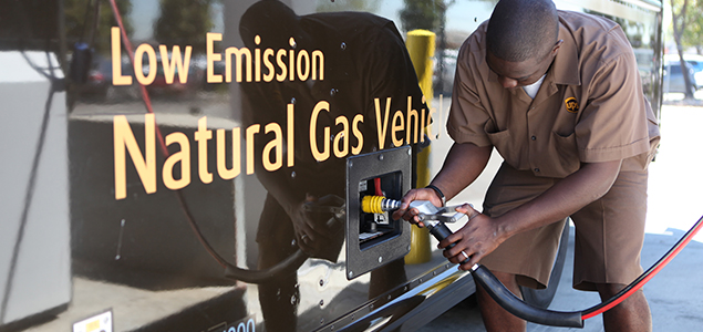 UPS Ramps Up Use of Renewable Natural Gas to Deliver on 2025 Sustainability Goals