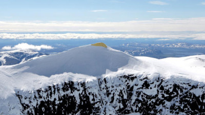 Artists Covered Sweden’s Tallest Peak with a Blanket to Help Slow Glacial Melting