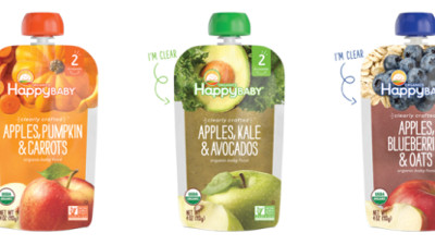 Happy Family Providing Full Transparency With New Clear Baby Food Pouches
