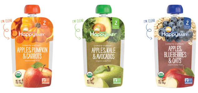 Happy Family Providing Full Transparency With New Clear Baby Food Pouches