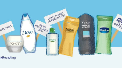 Unilever, J&J Campaigns Aim to 'End Bottle Bias,' Boost Bathroom Recycling