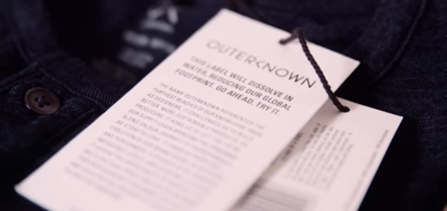 Avery Dennison, Outerknown Partner to Make More Sustainable Care Tags