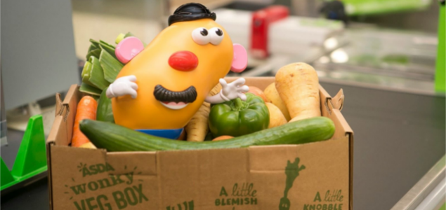 Mr Potato Head Helps Hasbro, Asda Raise Awareness of Wonky Veg, Food Waste