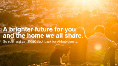 Airbnb, SolarCity Partner to Incentivize Members to Switch to Clean Energy
