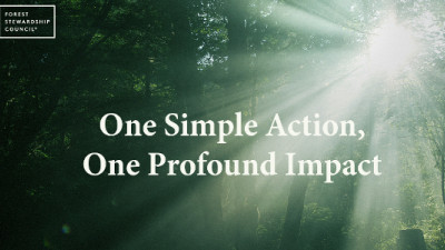 One Simple Action: How FSC, Kimberly-Clark Are Engaging Consumers in Sustainable Forestry