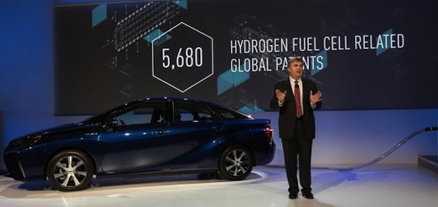 Toyota Opens Up 5,680 Patents to Spur Hydrogen Fuel Cell Innovation