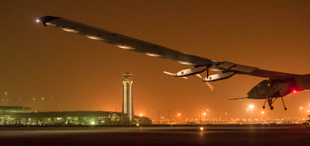 World’s First Solar-Powered Plane Making Its Way Around the Globe