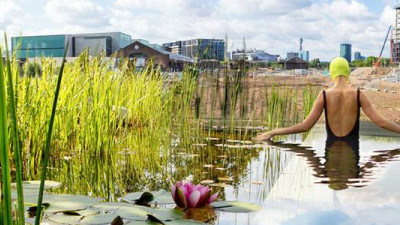 Londoners Will Soon Have a Freshwater Swimming Pool Cleaned by Plants, Not Chemicals