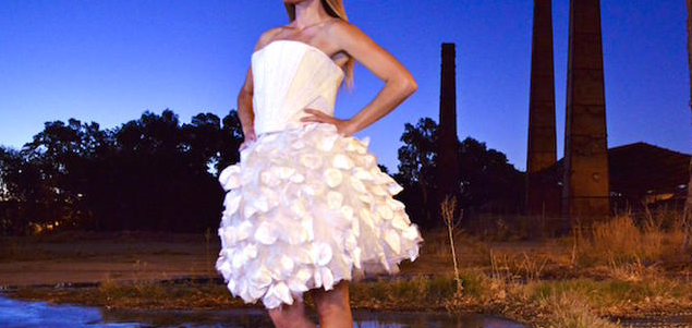 Trending: Plastic Hotel Sheets and a Dress Made from Beer … the Latest in Sustainable Textiles