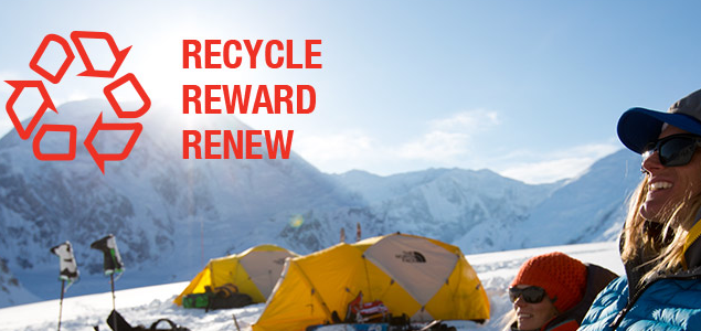 The North Face Aims to Recycle More Than 100,000 Lbs of Textiles in 2015 – and It Needs Your Help