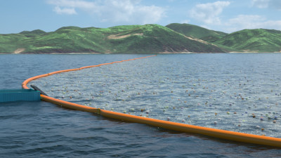 The Ocean Cleanup Sets Course for World’s Largest Landfill — On Water