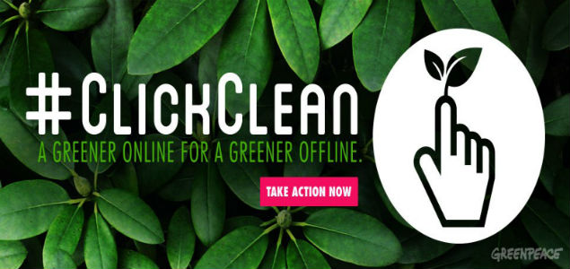 Greenpeace ‘Click Clean Scorecard’ Rates Top Websites on Renewable Energy Use, Transparency