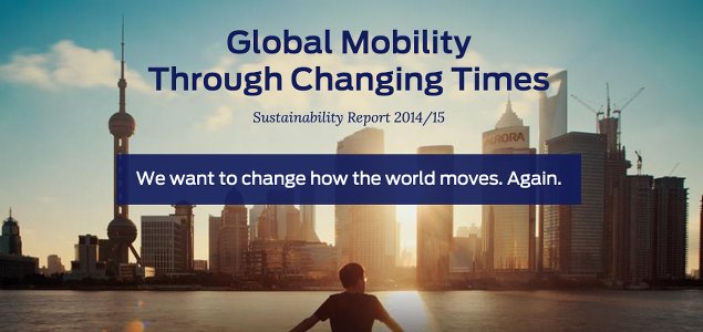 Ford Leaders Discuss New Sustainability Report, Environmental Achievements, Smart Mobility