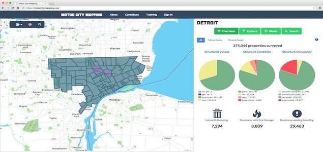 How Digital Mapping Is Helping Detroit Fight Urban Blight