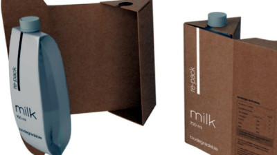 Brazilian Design Students 'Re-Pack Milk' with Easily Recyclable Container