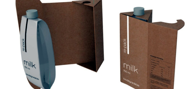 Brazilian Design Students 'Re-Pack Milk' with Easily Recyclable Container