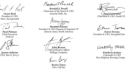 Food Companies to Congress: Step Up with Bold, Enforceable Climate Agreement at COP21