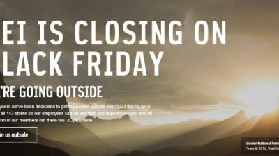 Attention, Shoppers: REI Is Paying Its Employees to Take Black Friday, Thanksgiving Off