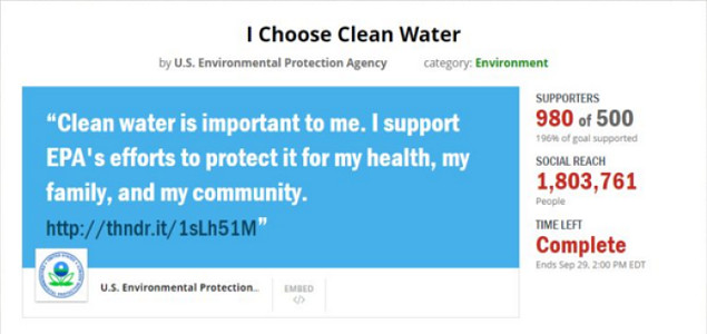 EPA Accused of 'Covert Propaganda' for Social Media Campaign Behind Clean Water Rule