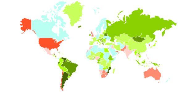 Countries Ranked on Sustainable Competitiveness; US and UK Score Below China, Russia