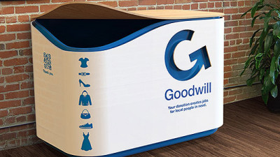 Goodwill's New goBINs Allow People to Donate Goods Without Leaving Home