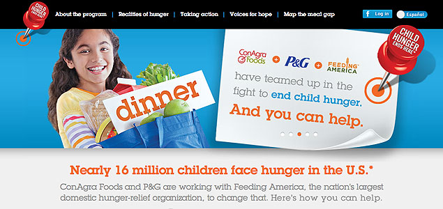 Rivals ConAgra, P&G Join Forces to Help End Child Hunger in America