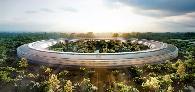 Apple's Campus 2 'Mother Ship' to Run on 100% Renewables