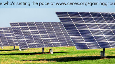 Ceres Conference and Report Ask: Is Corporate Sustainability Gaining Ground or Losing Pace?
