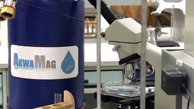 Startup Using Magnets for Salt-Free Solution to Softening Water