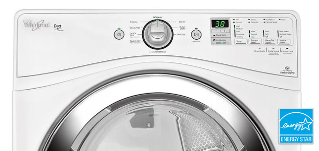 Whirlpool Receives First ENERGY STAR® Certification for Clothes Dryers 