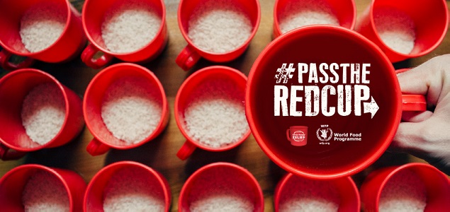 Yum! Launches 'Pass the Red Cup' Challenge with Christina Aguilera to Aid World Hunger Relief