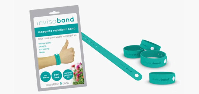 invisaband Provides Long-Lasting, Plant-Based Alternative to Toxic, Sticky Mosquito Repellents