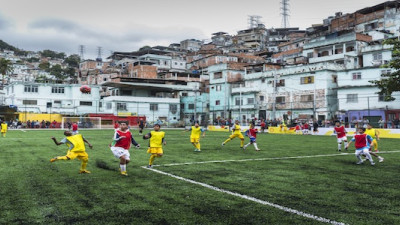 Shell Unveils First Soccer Field Powered by Players' Footsteps