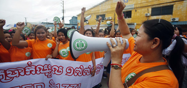 Protest Prompts 8 Major Fashion Retailers to Support Wage Increase for Cambodian Workers