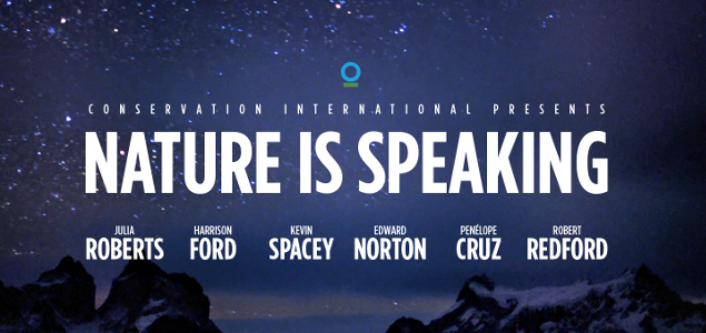 Nature Is Speaking in New, Star-Studded Campaign ... and She Is Not Amused