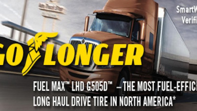 Goodyear Releases Fuel-Efficient Long Haul Drive Tire