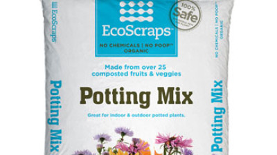 EcoScraps Potting Soil, Made from Grocers' Produce Waste, Now Available Nationwide Through Target