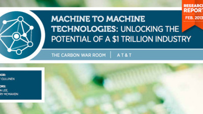 AT&T, Carbon War Room Say ‘Internet of Things' Can Cut Emissions by 19%