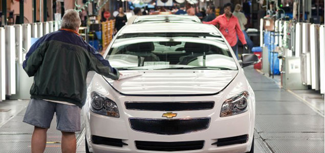 GM Plans To Cut Vehicle Weight Up to 15% by 2017