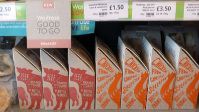 Waitrose To Cut Packaging in Half By 2016