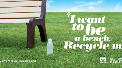 New 'I Want to Be Recycled' Campaign Targeting 62% of Americans Who Are Not Avid Recyclers