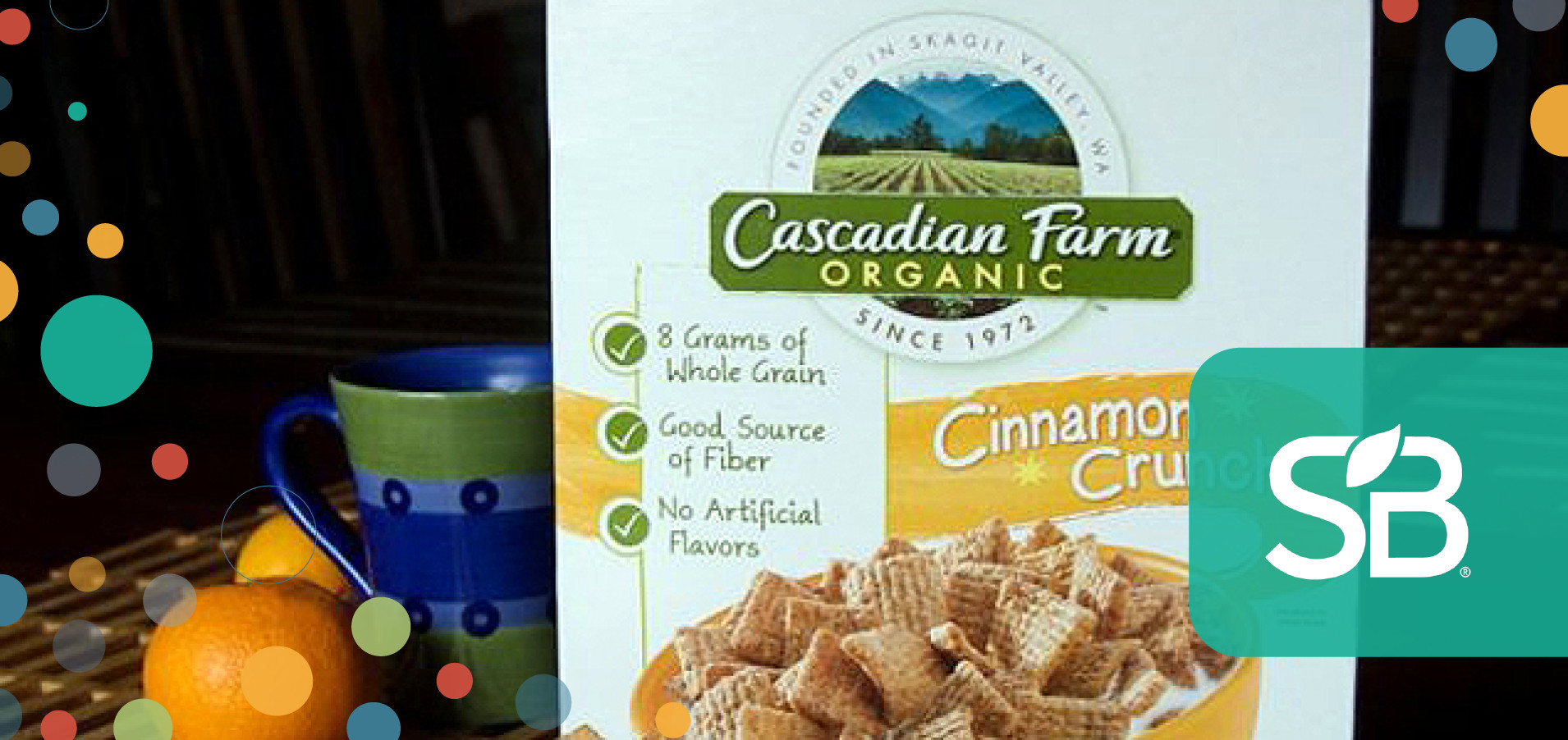 Cascadian Farm Launches First BioBased Cereal Box Liner Sustainable