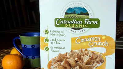 Cascadian Farm Launches First Bio-Based Cereal Box Liner 